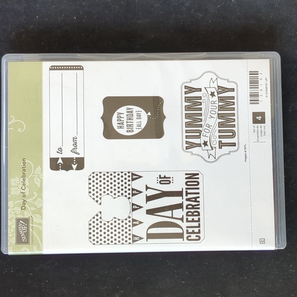 Day of Celebration Stampin Up stamp set